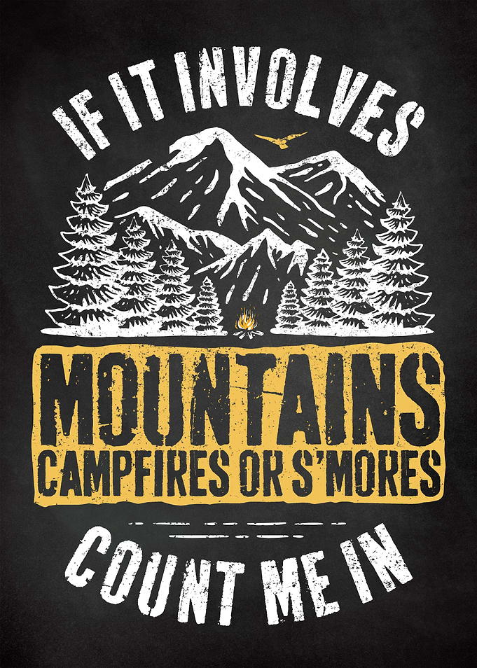 Camping Quote Count Me In