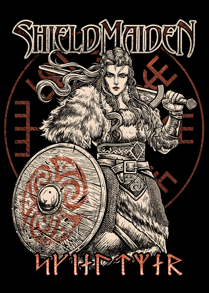 Nordic Shieldmaiden Viking