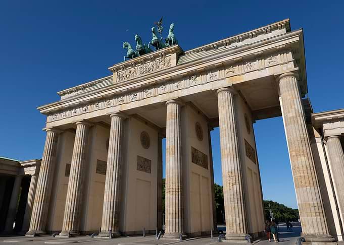 Brandenburg Gate In Berlin