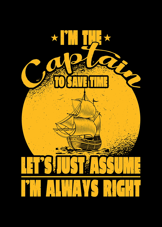 In The Captain Sailing