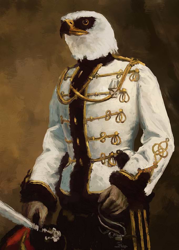 Anthro Eagle Paint 3 of 8