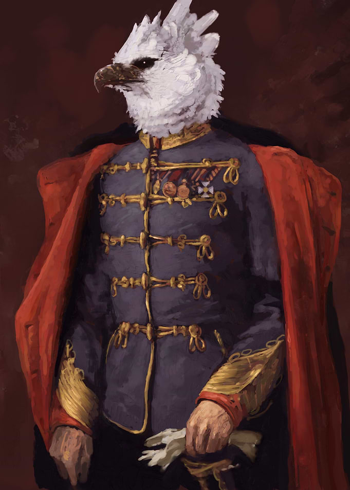 Anthro Eagle Paint 1 of 8