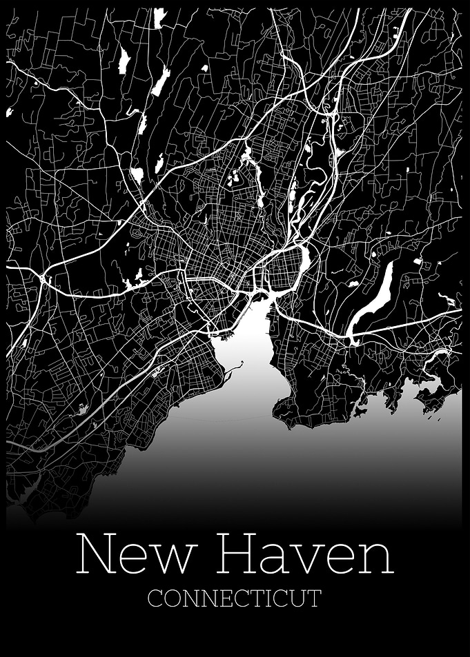 New Haven Connecticut map