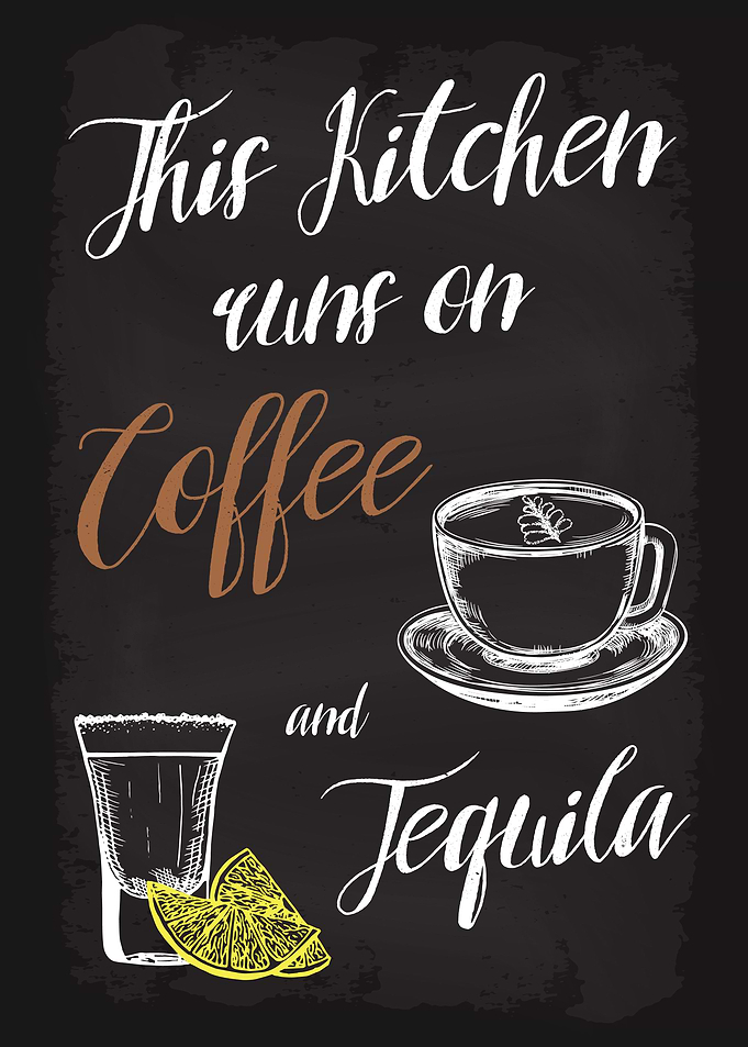 Kitchen Coffee Tequila