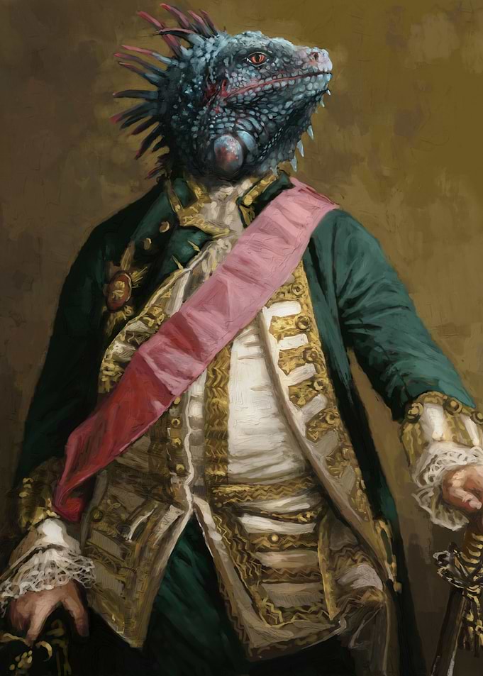 Anthro Lizard Paint 6 of 8