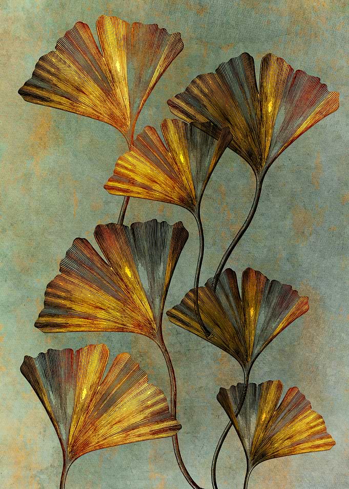 ginkgo floral decoration