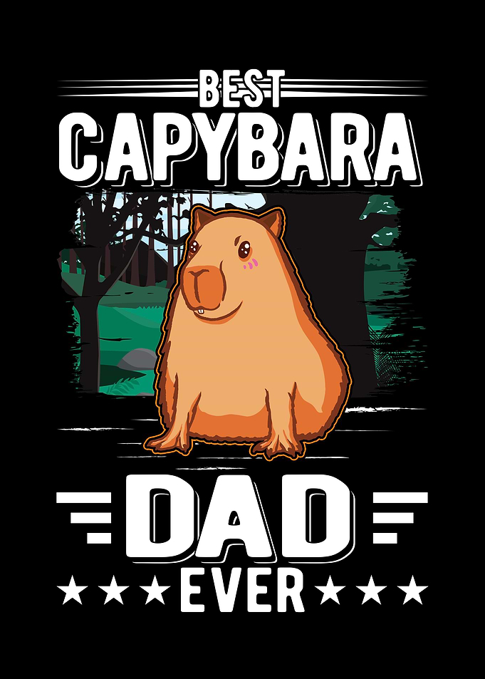 Best Capybara Dad Ever