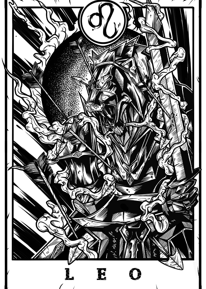 Leo Zodiac Tarot