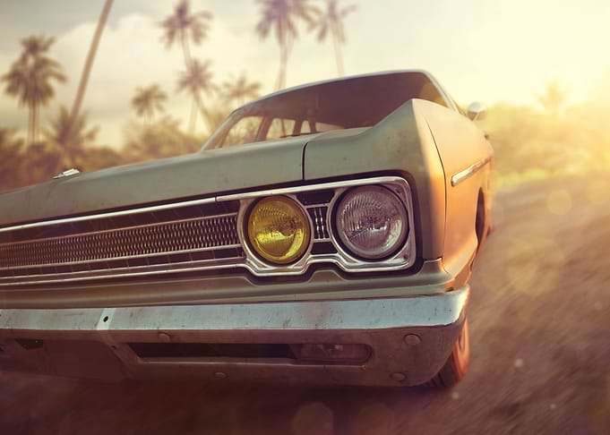 Vintage US car