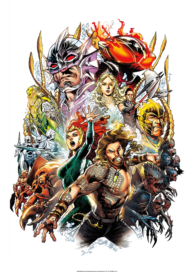 Aquaman Movie Key Art 2