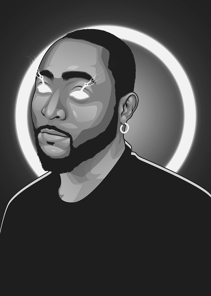 Davido Grayscale