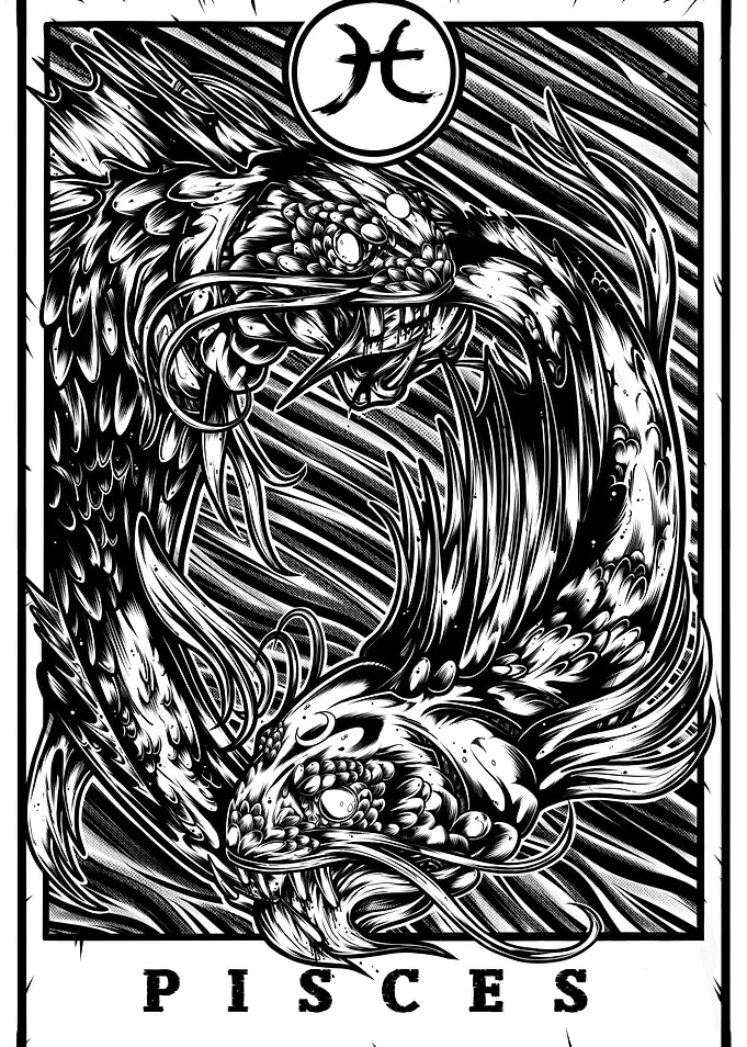Pisces Zodiac Tarot