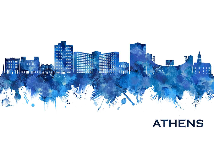 Athens Georgia Skyline