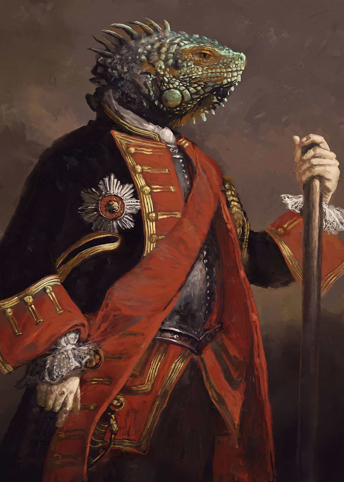 Anthro Lizard Paint 5 of 8
