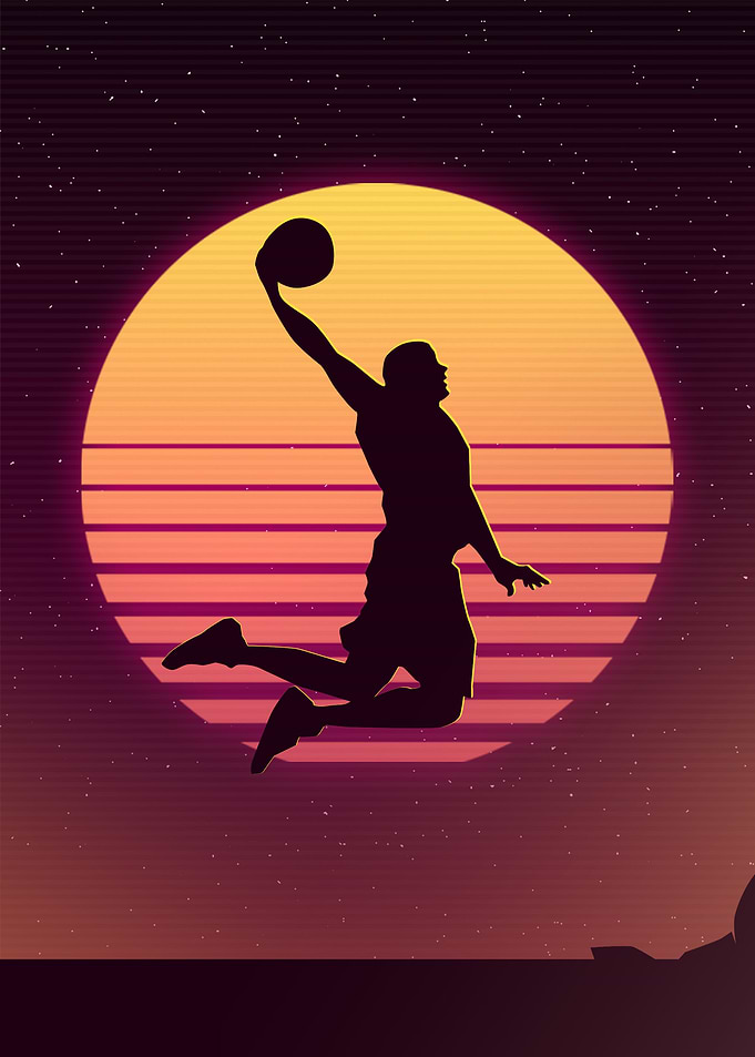 Basketball retro