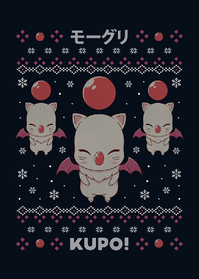 Final Fantasy Moogle Xmas