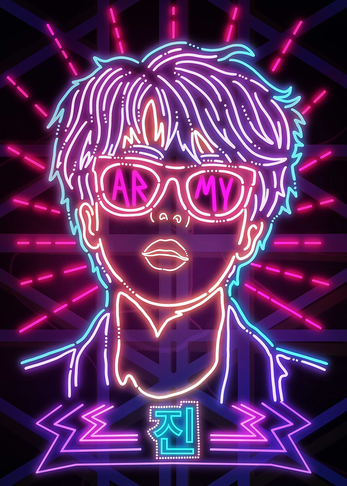 Mad Nae Neon art