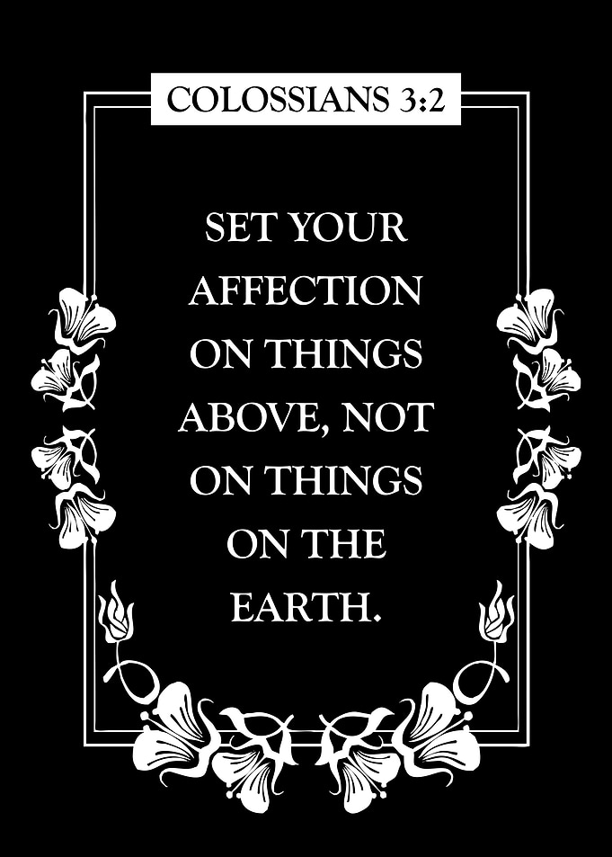 Colossians 3 2