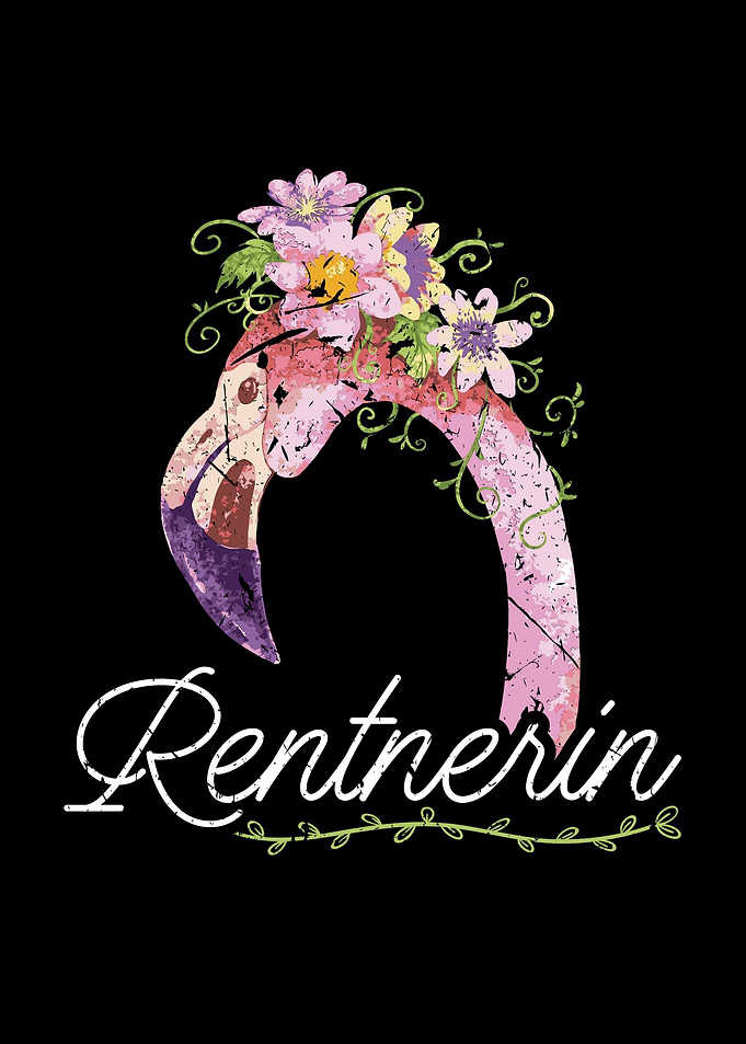 Flamingo Rentnerin