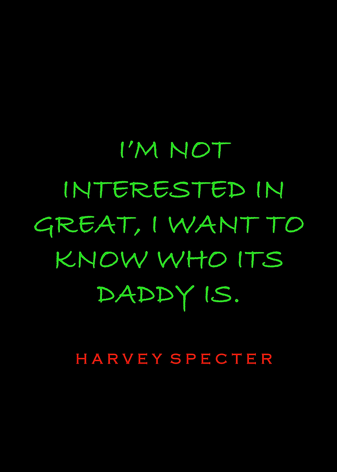 harvey specter quotes