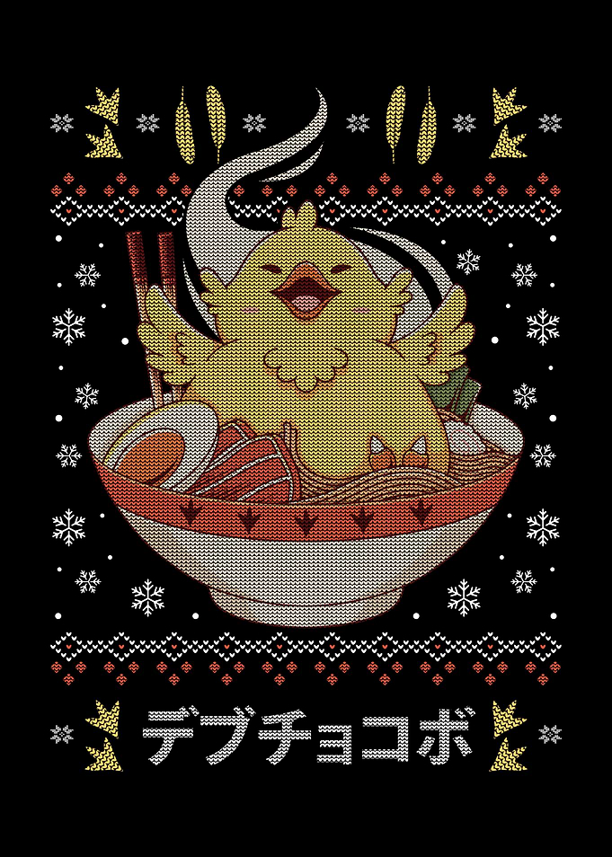 Fat Chocobo Ramen Xmas