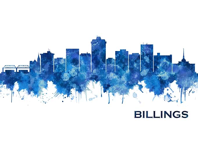 Billings Montana Skyline