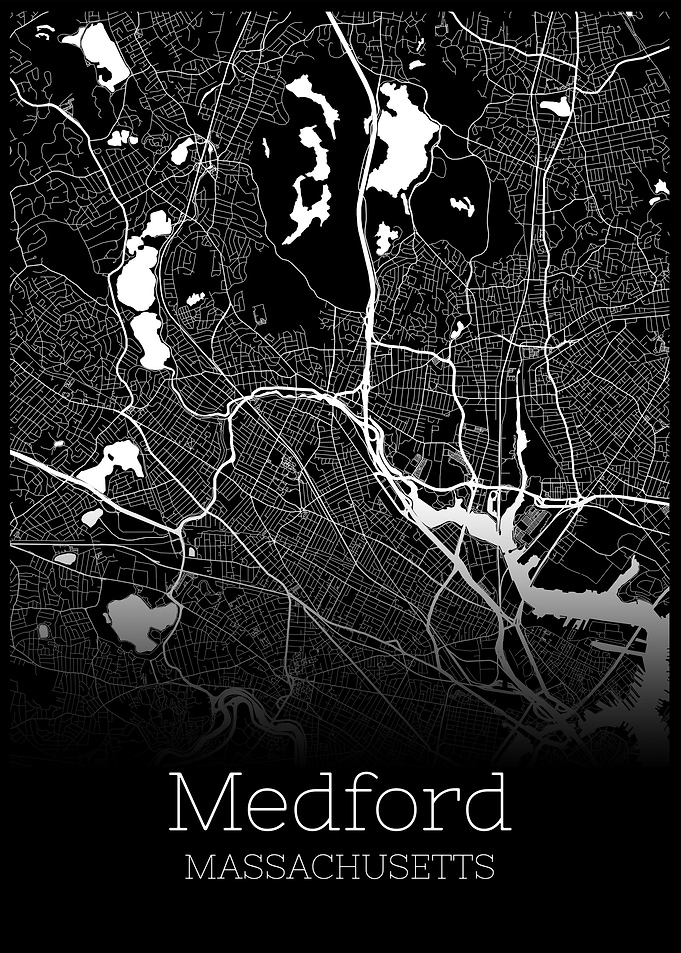 Medford Massachusetts map