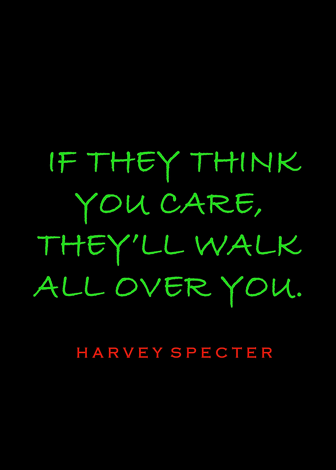 harvey specter quotes