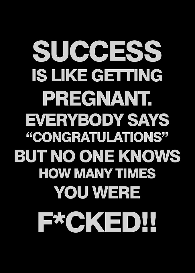 SUCCESS IS LIKE