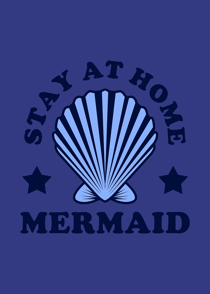 Poster Funny Mermaid