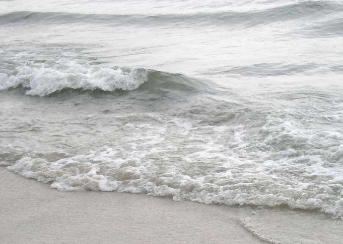 White waves of Black Sea
