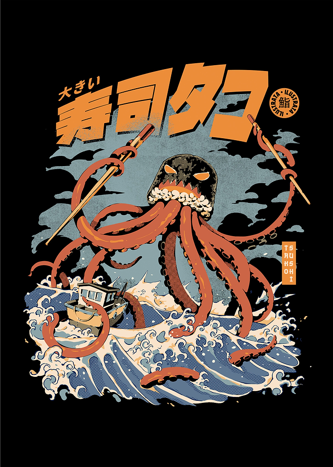 Black The Tako Sushi