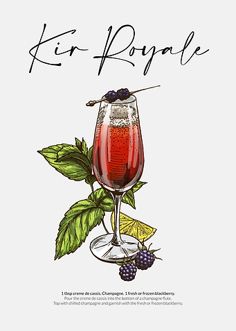 Kir Royale Cocktail