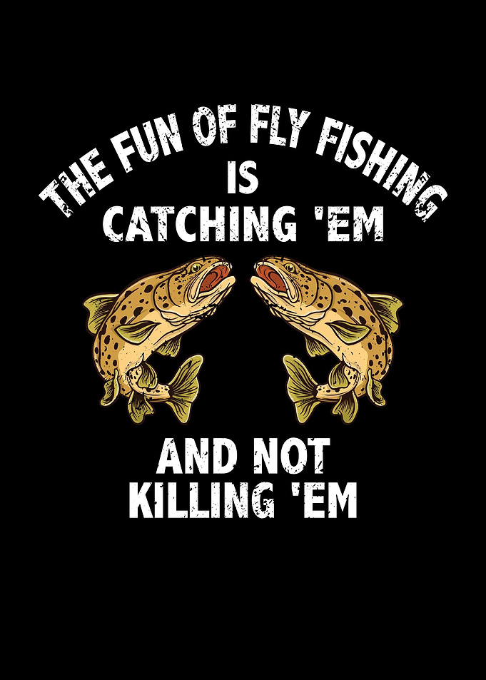 Fun of fly fishing is