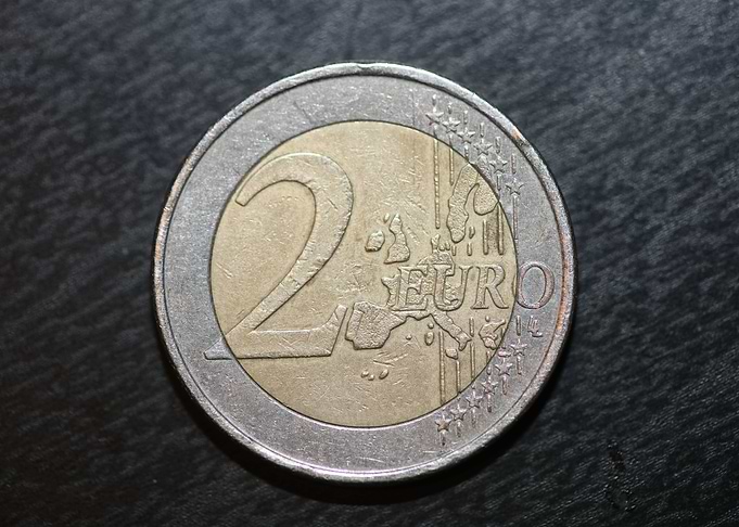 Two euro greek coin 2002