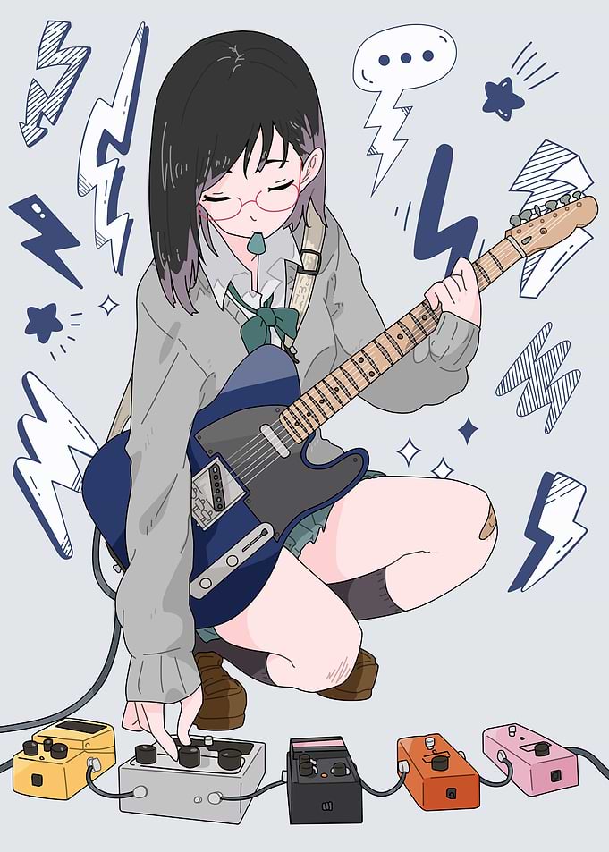 Tuning guitar pedals