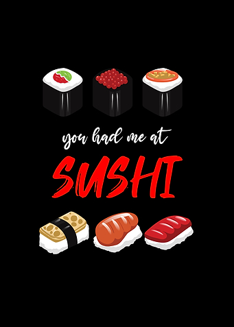 Sushi Wall Art Decor