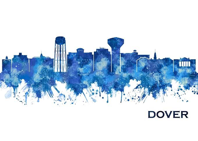Dover Delaware Skyline
