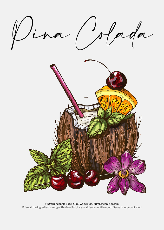 Pina Colada Cocktail