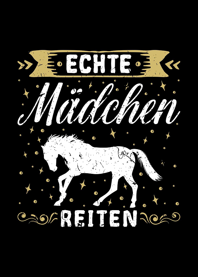 Echte Maedchen Reiten