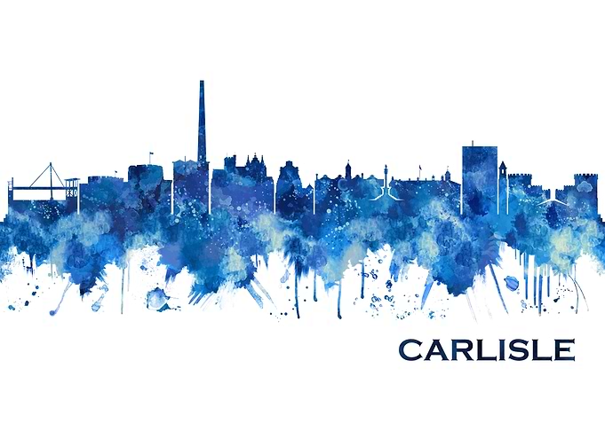 Carlisle England Skyline