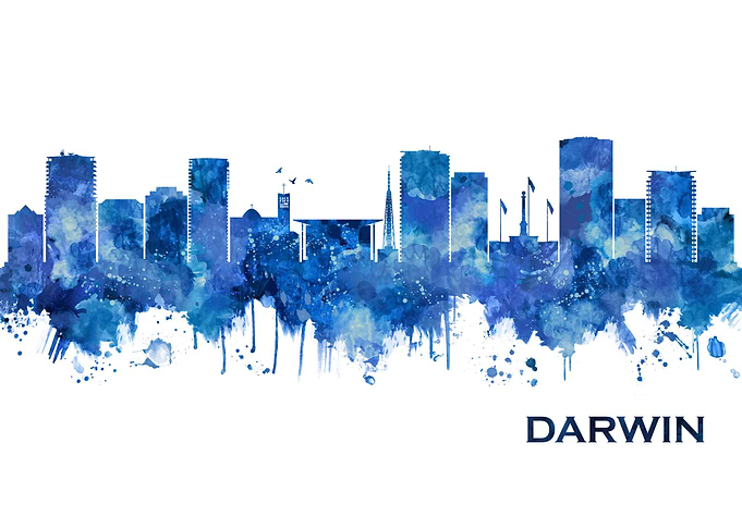 Darwin Australia Skyline