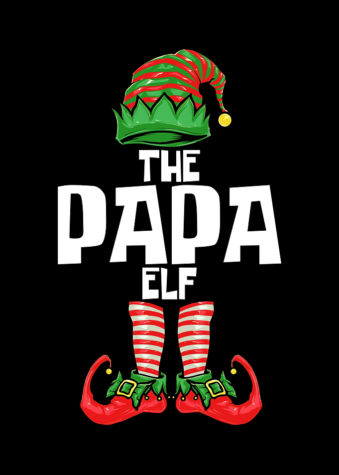Christmas Papa Elf Father