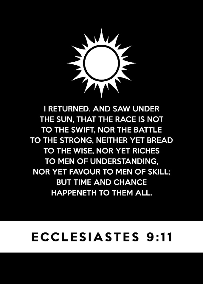 Ecclesiastes 9 11