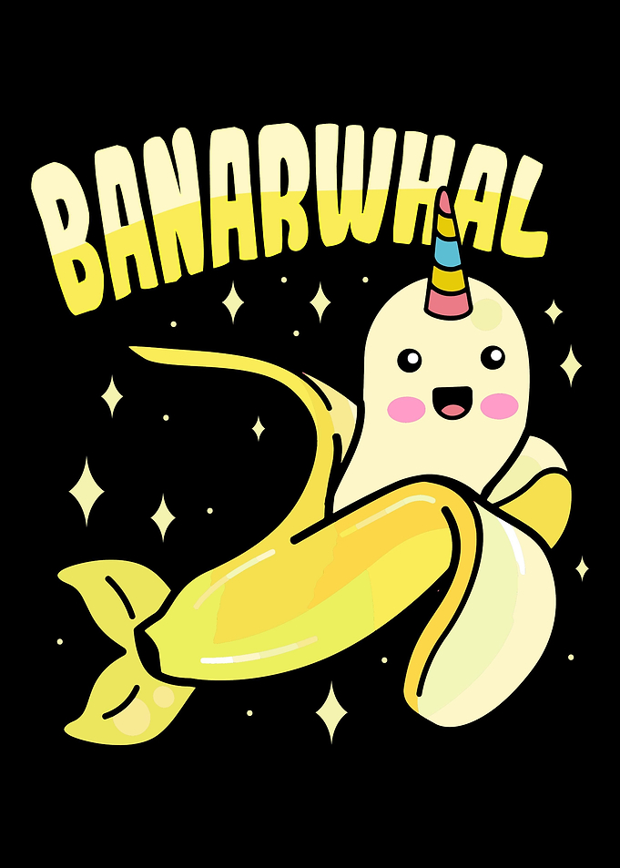 Banana Narwhal Kids