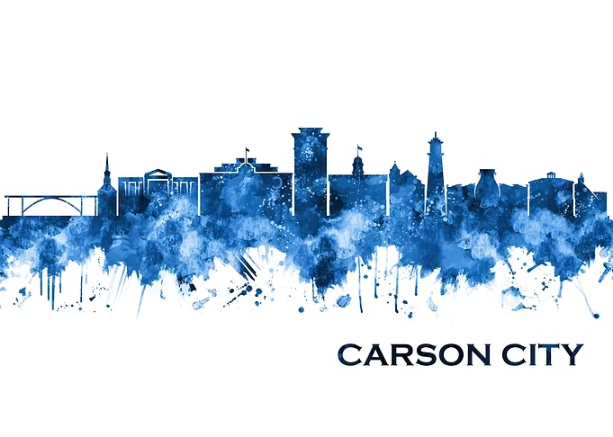 Carson City Nevada Skyline