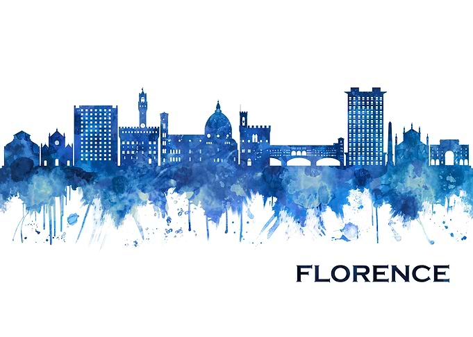 Florence Italy Skyline