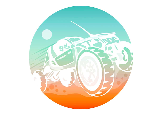 ATV Rider Offroading Braap