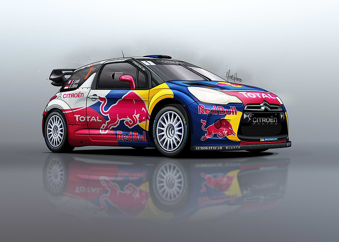 Citroen DS3 WRC Artwork