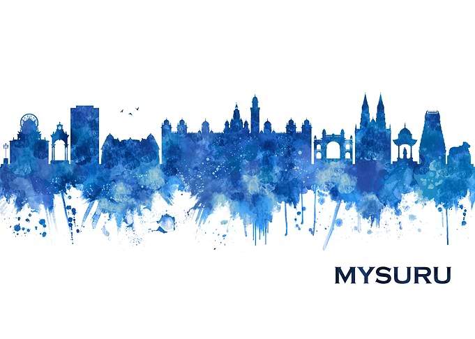Mysuru Karnataka Skyline